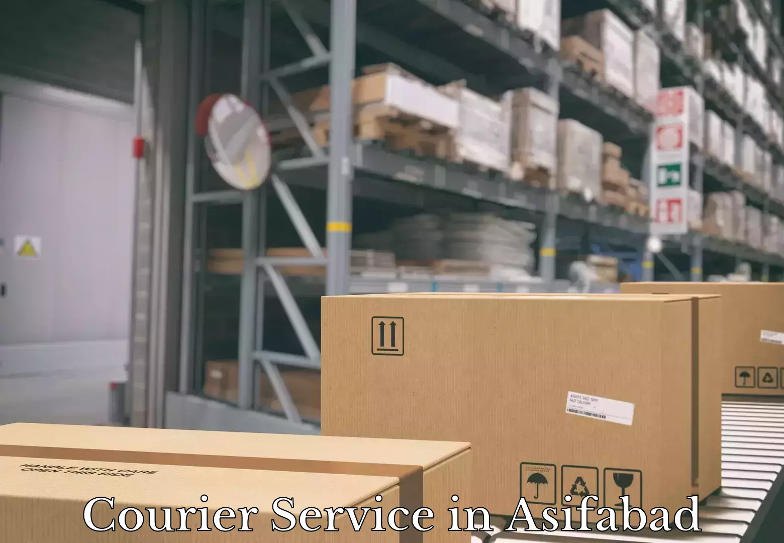 Global courier networks in Asifabad