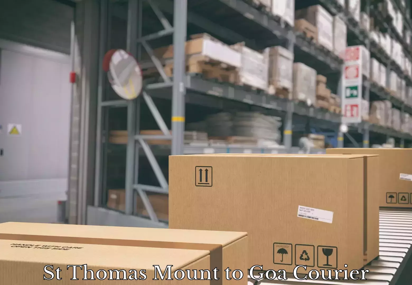 Efficient order fulfillment in St Thomas Mount to Bardez