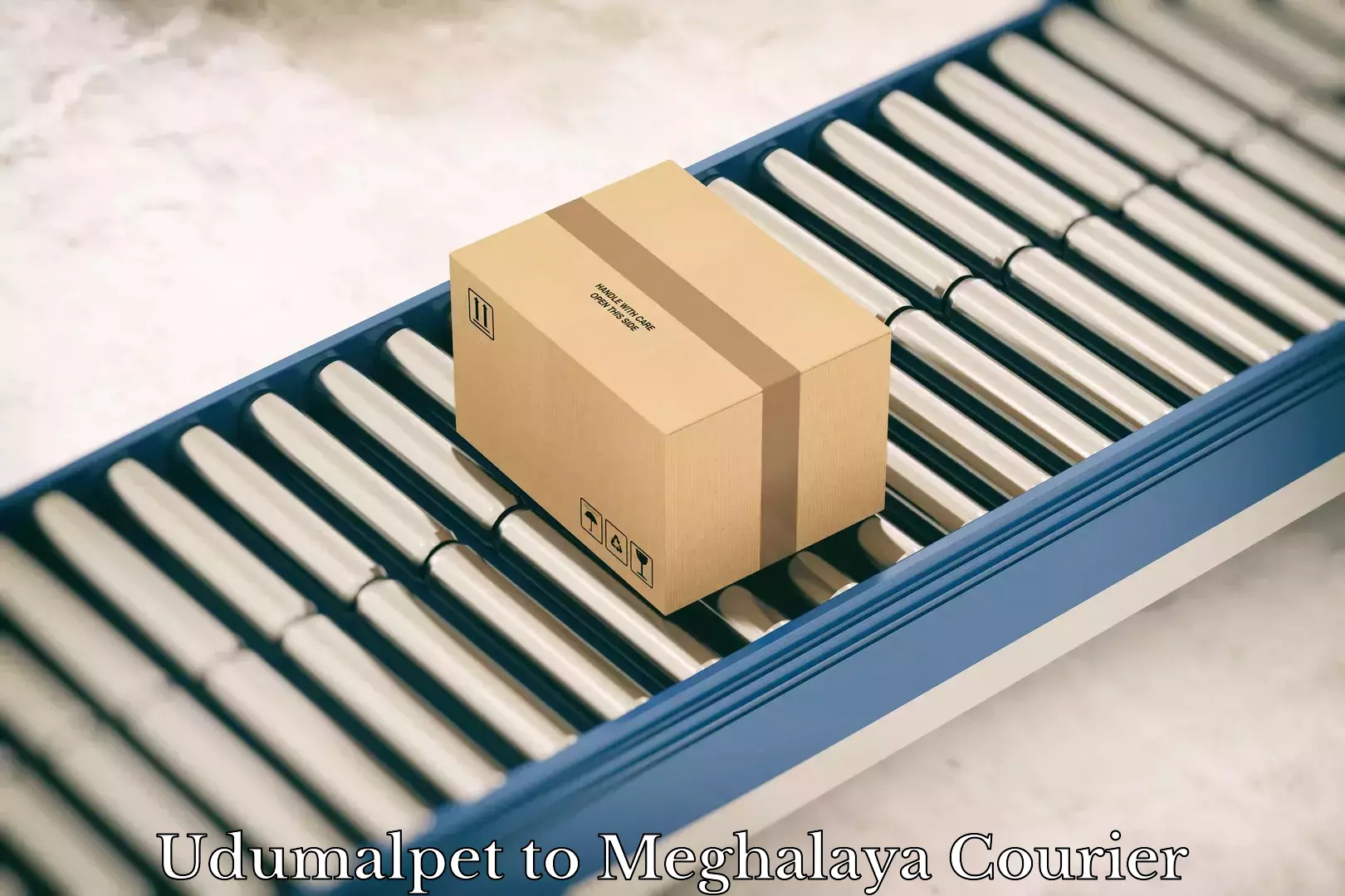 Domestic courier Udumalpet to Meghalaya