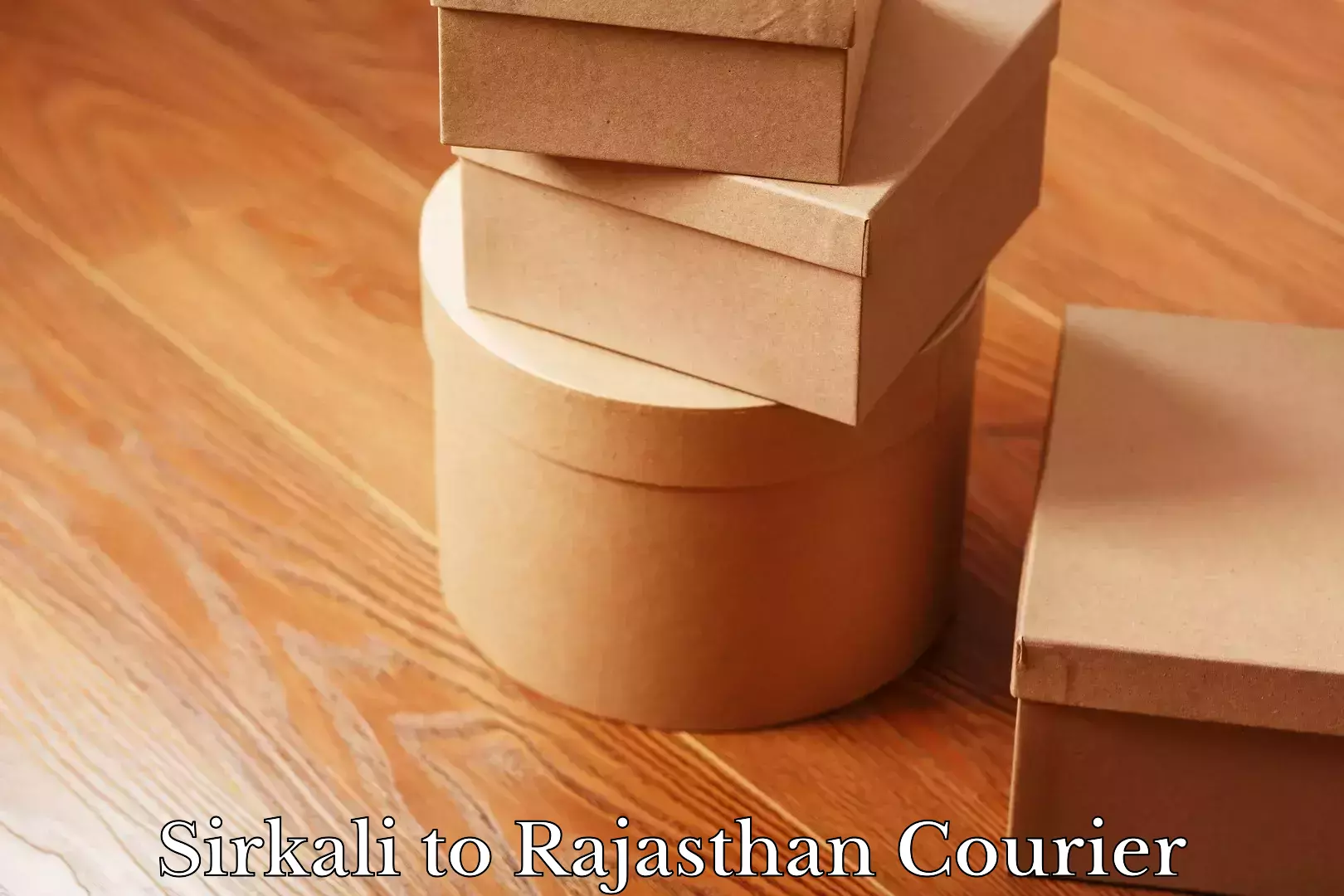 Commercial shipping rates Sirkali to Banasthali Vidyapith