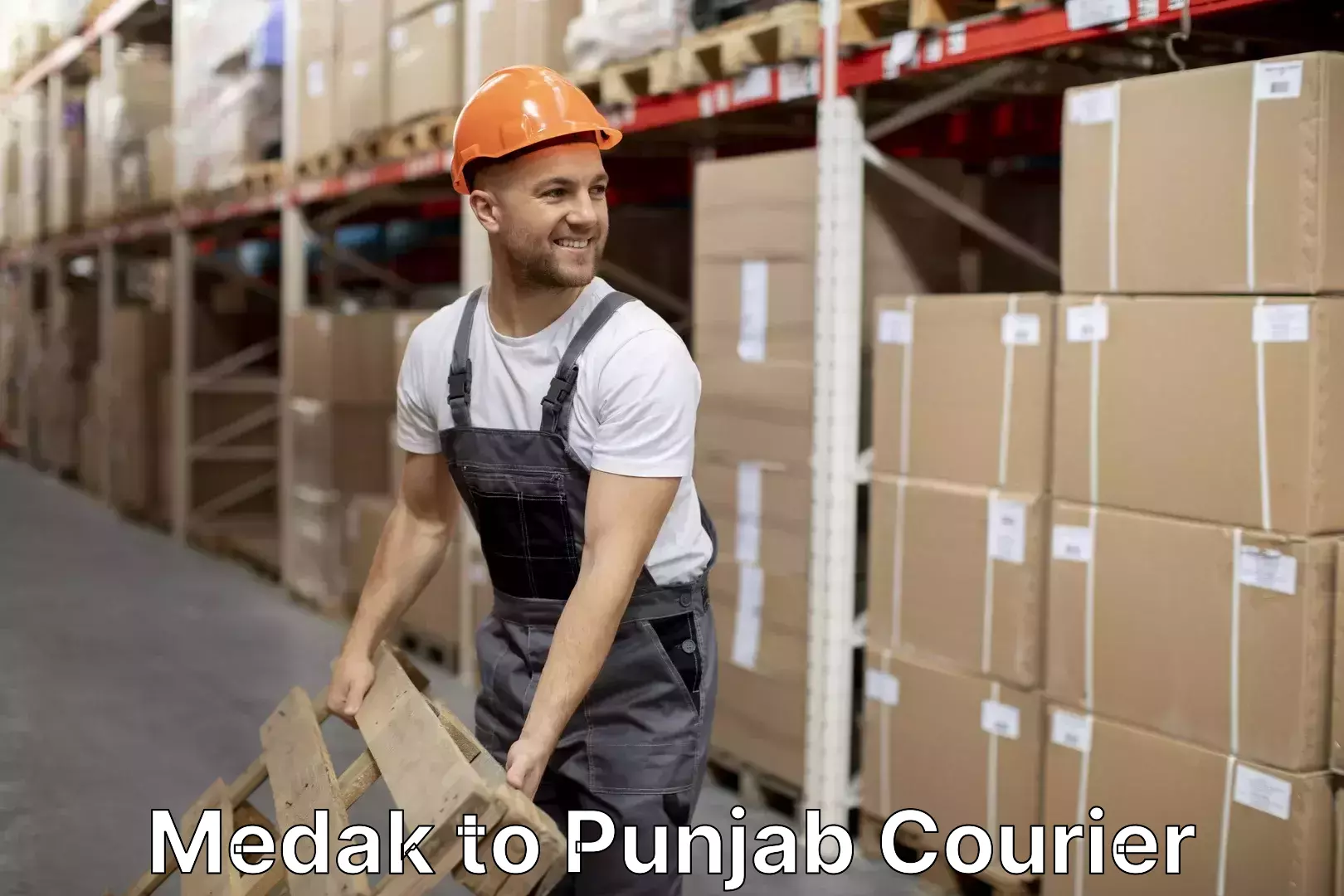 Personalized moving and storage Medak to Punjab