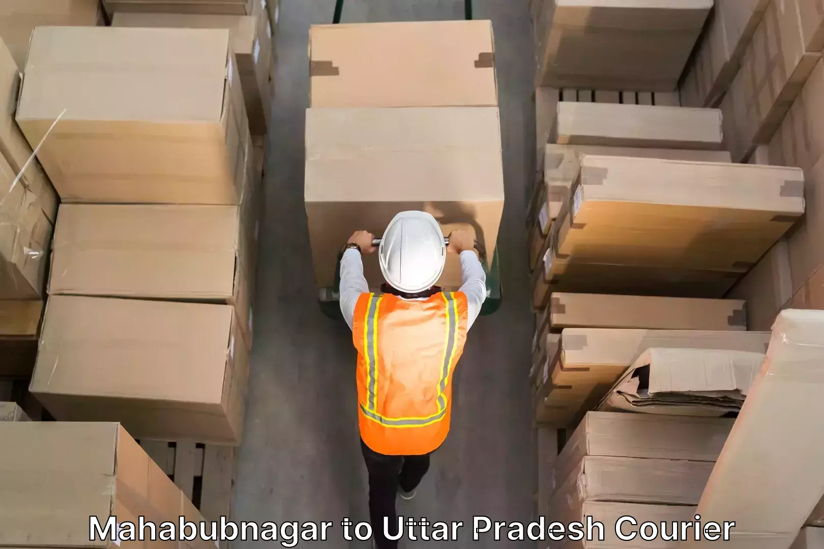 Skilled household transport Mahabubnagar to Uttar Pradesh