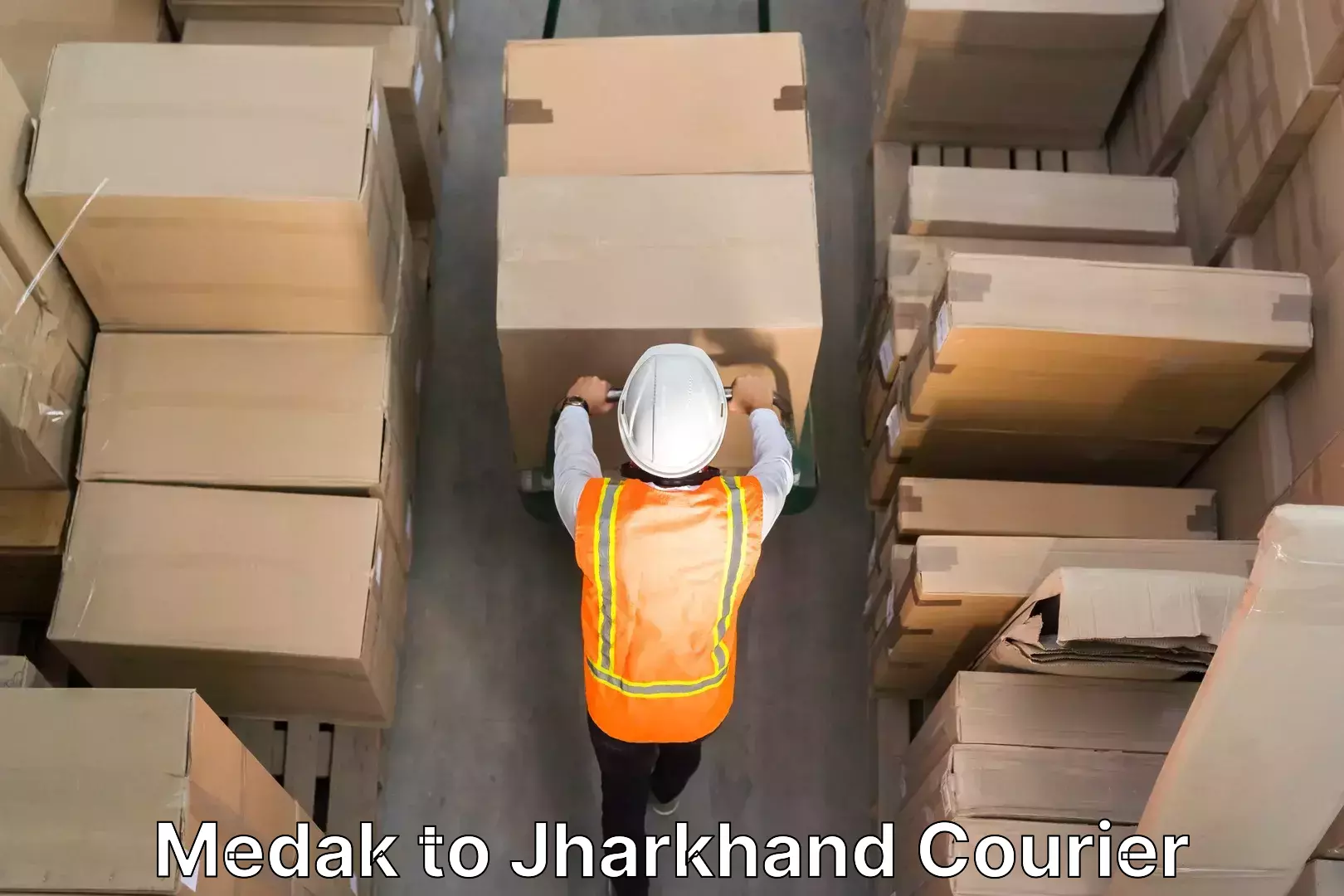 Household goods transport service Medak to Jharkhand