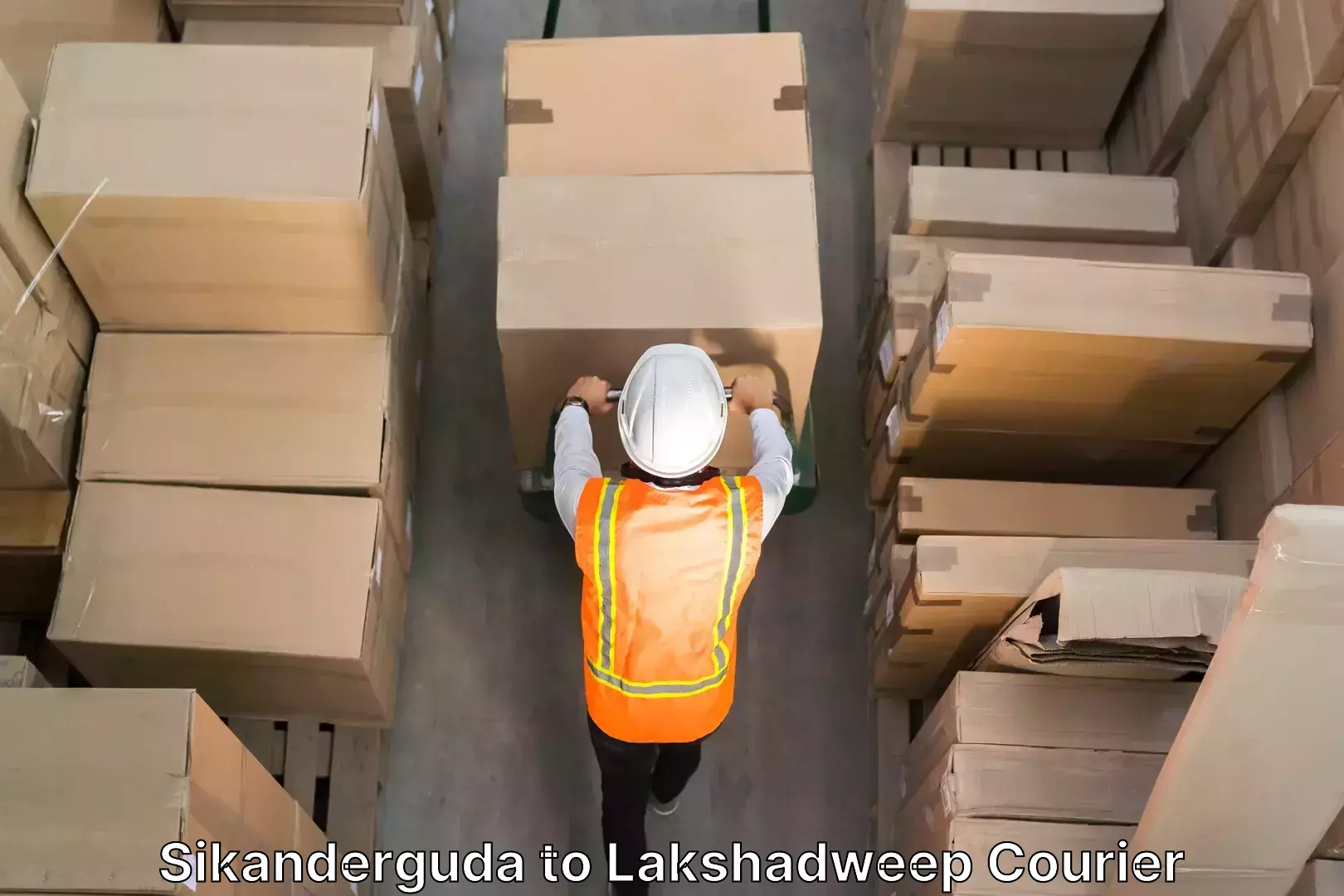 Trusted relocation services in Sikanderguda to Lakshadweep