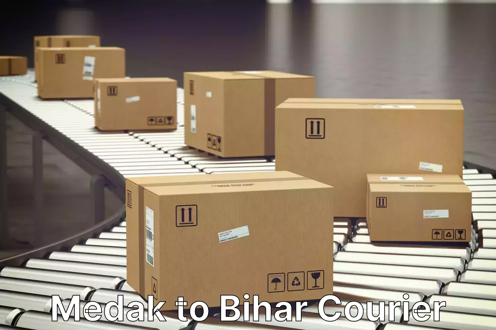 Moving and storage services Medak to Bihar