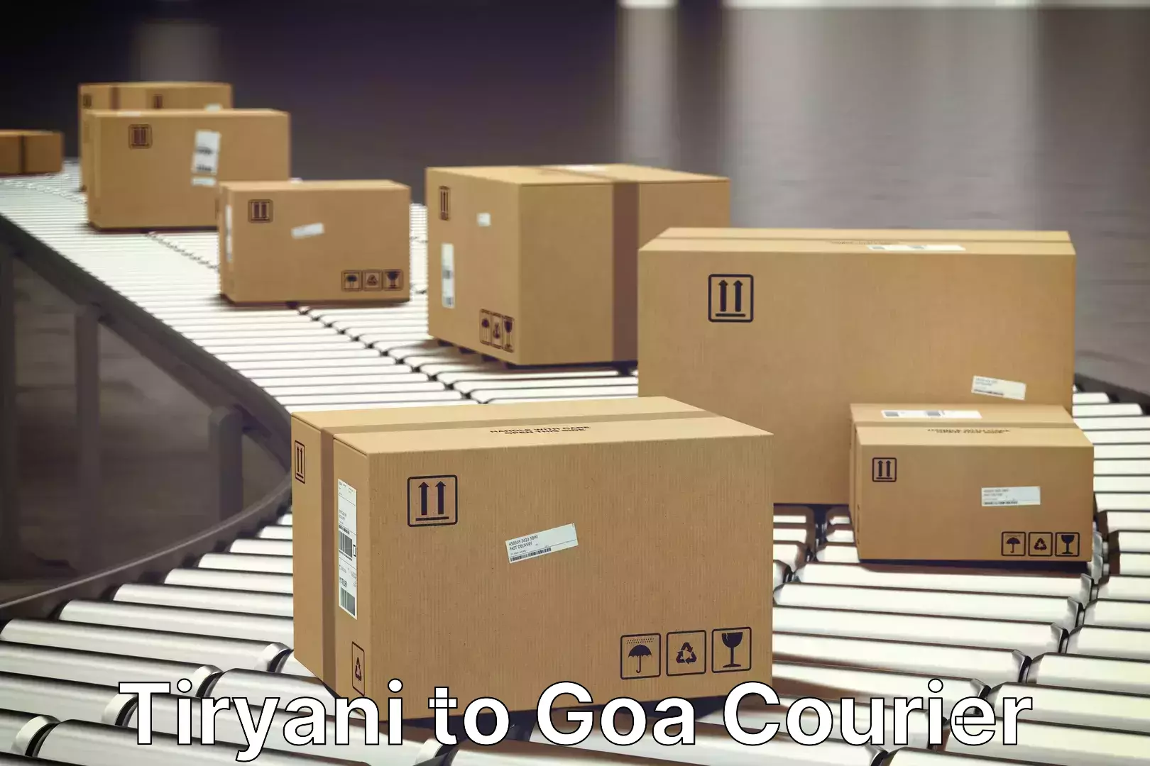 Reliable relocation services in Tiryani to South Goa