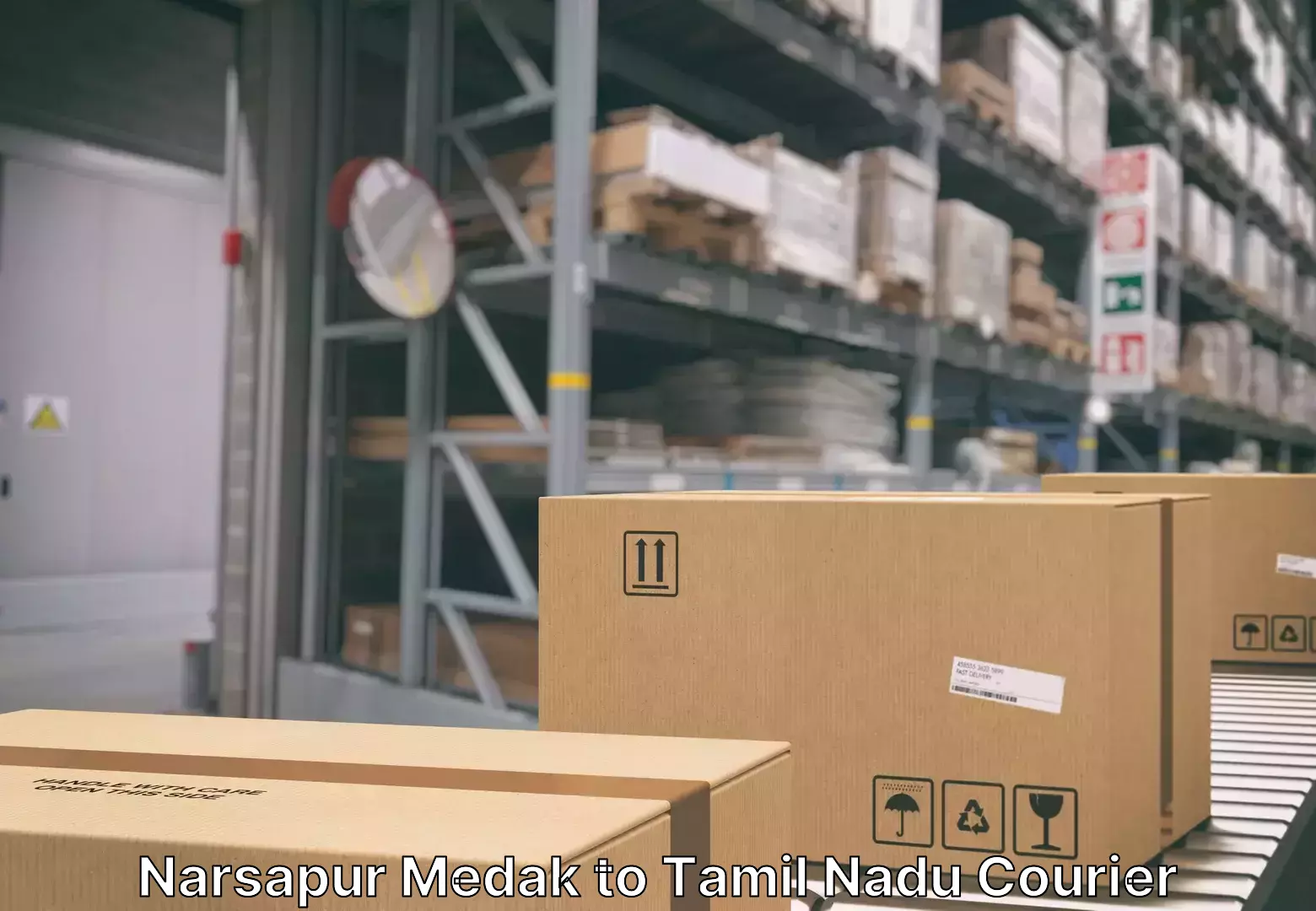 Customized moving solutions Narsapur Medak to Saveetha Institute of Medical and Technical Sciences Chennai