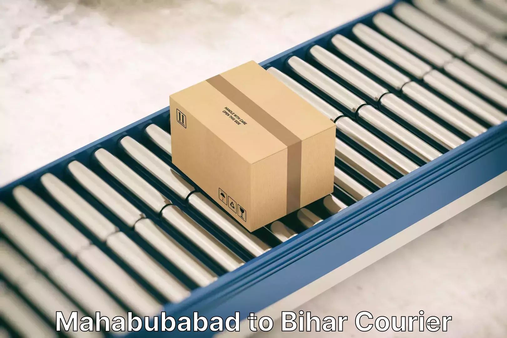 Long-distance household transport Mahabubabad to Bihar