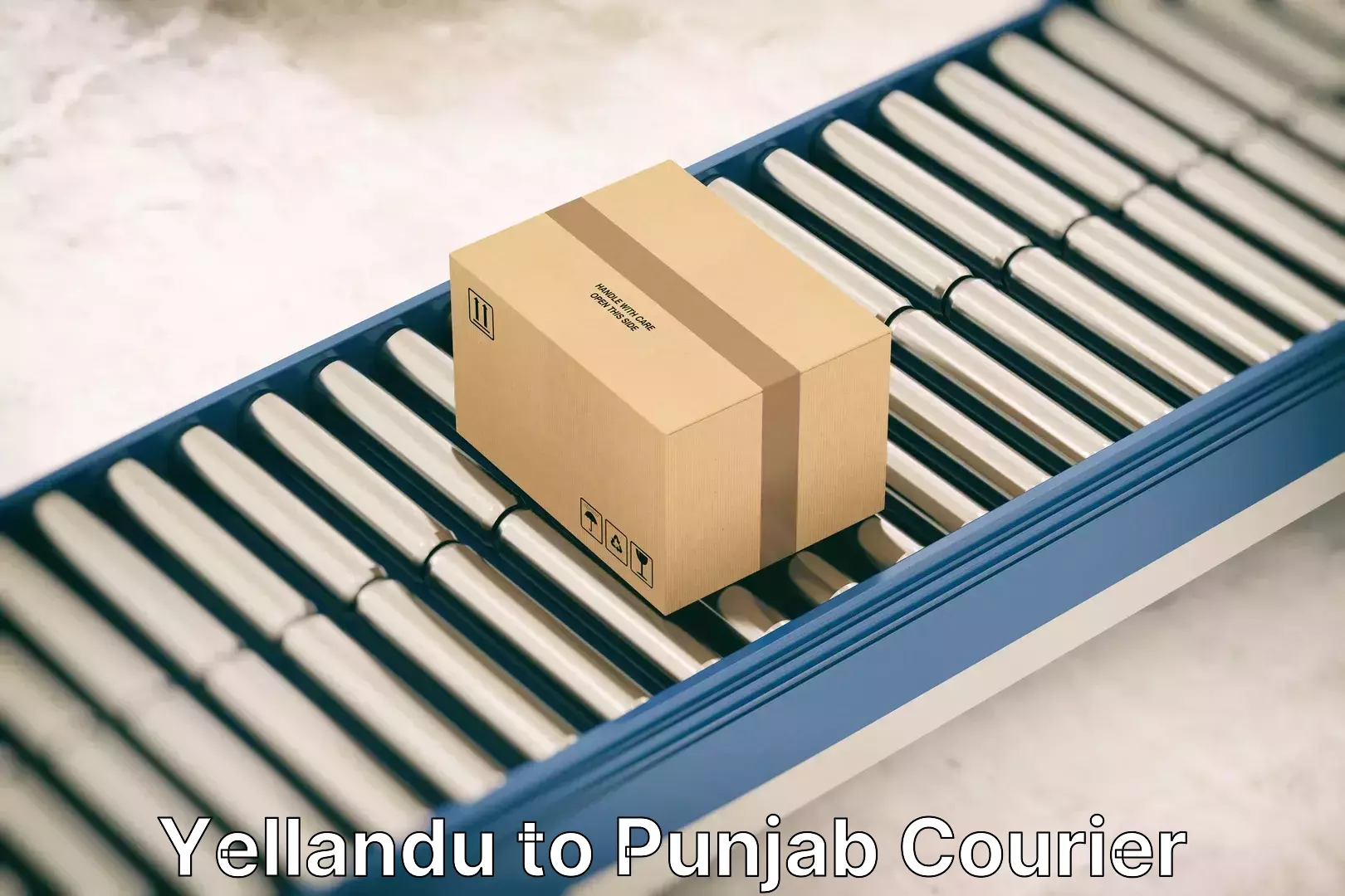 Safe home goods transport in Yellandu to Punjab