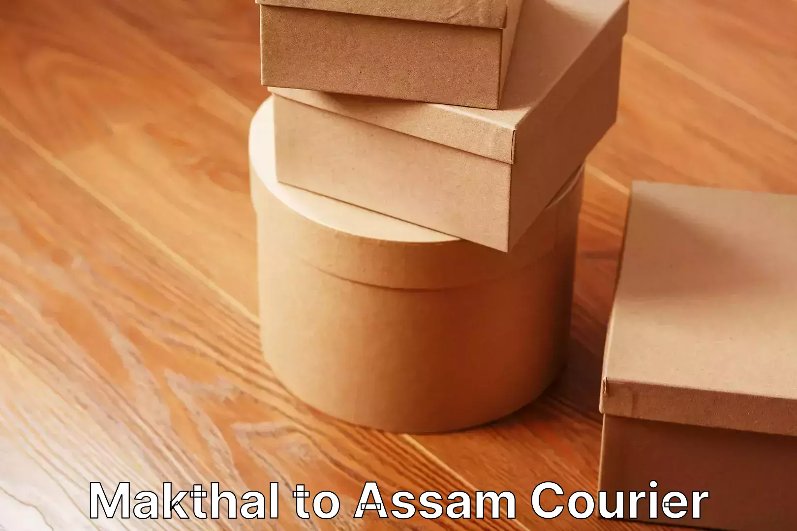 Professional movers and packers in Makthal to Assam