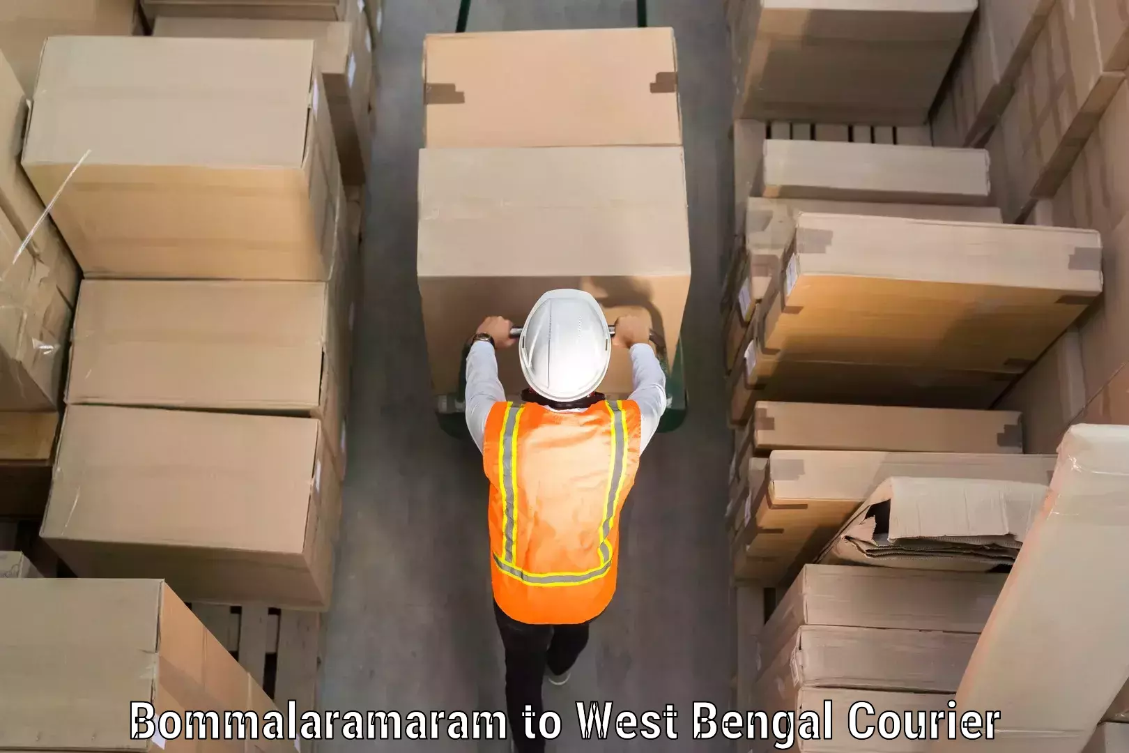 Short distance baggage courier Bommalaramaram to West Bengal