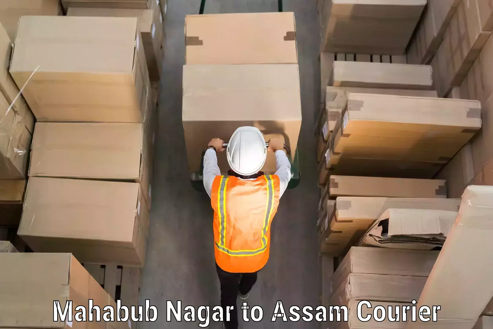 Baggage shipping rates calculator Mahabub Nagar to Banderdewa