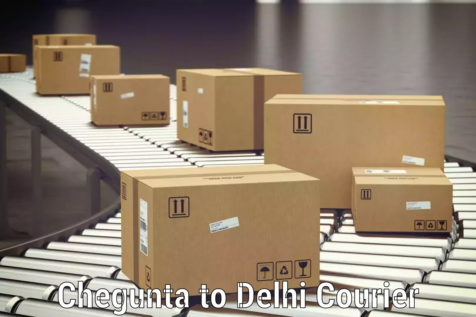 Comprehensive baggage courier Chegunta to IIT Delhi