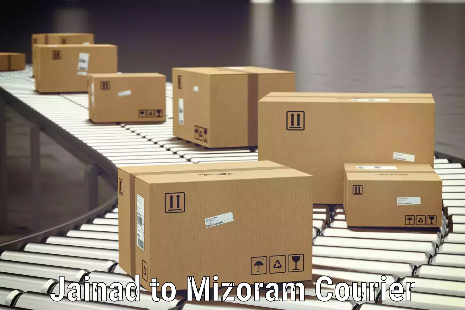 Versatile luggage courier Jainad to Mizoram University Aizawl