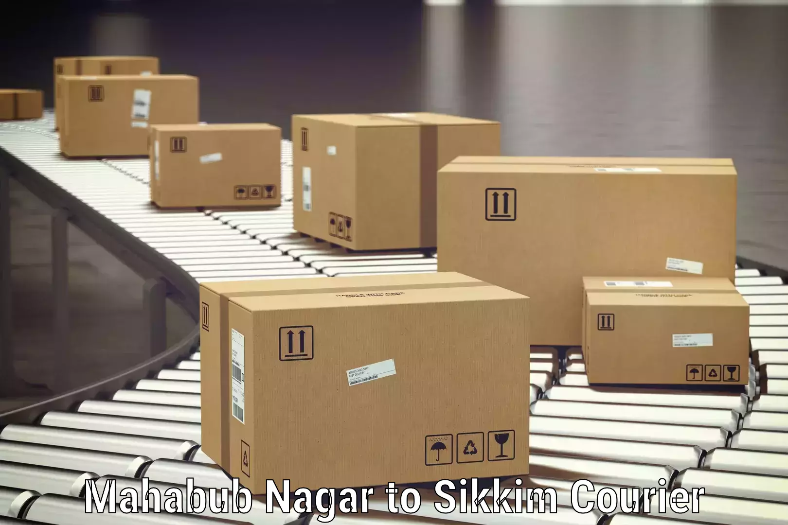 Luggage courier planning Mahabub Nagar to Mangan