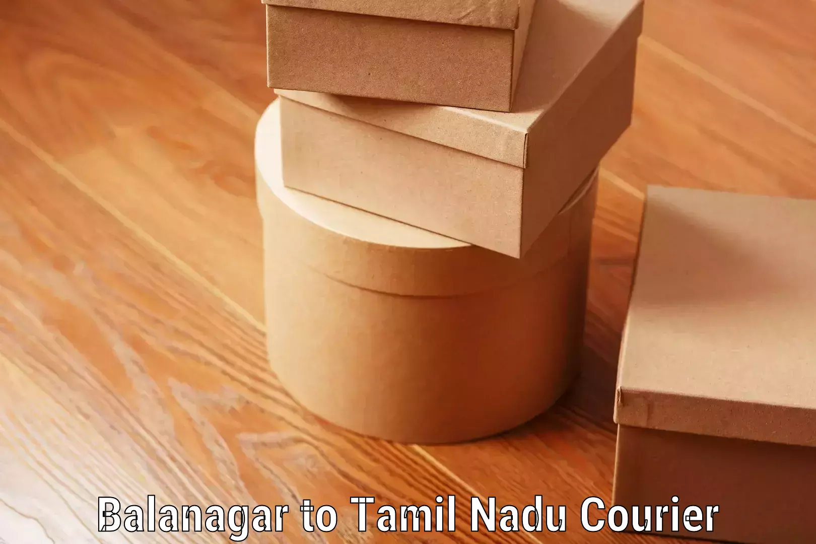 Excess baggage transport Balanagar to Tamil Nadu