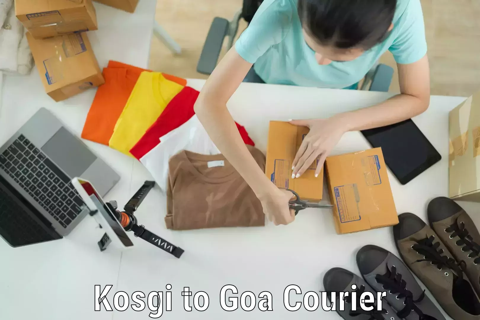 Baggage courier advice Kosgi to Vasco da Gama