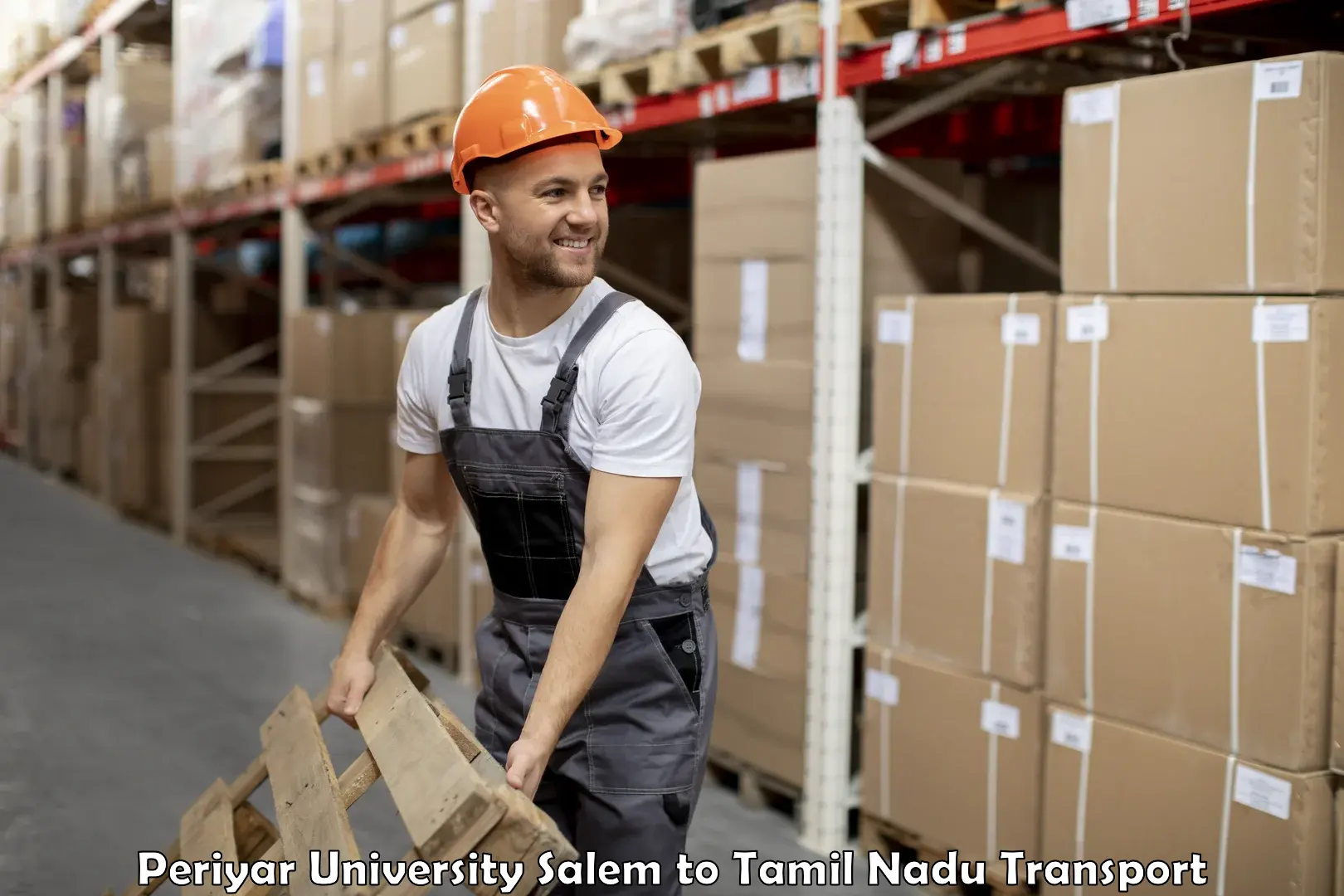 Package delivery services Periyar University Salem to Valparai