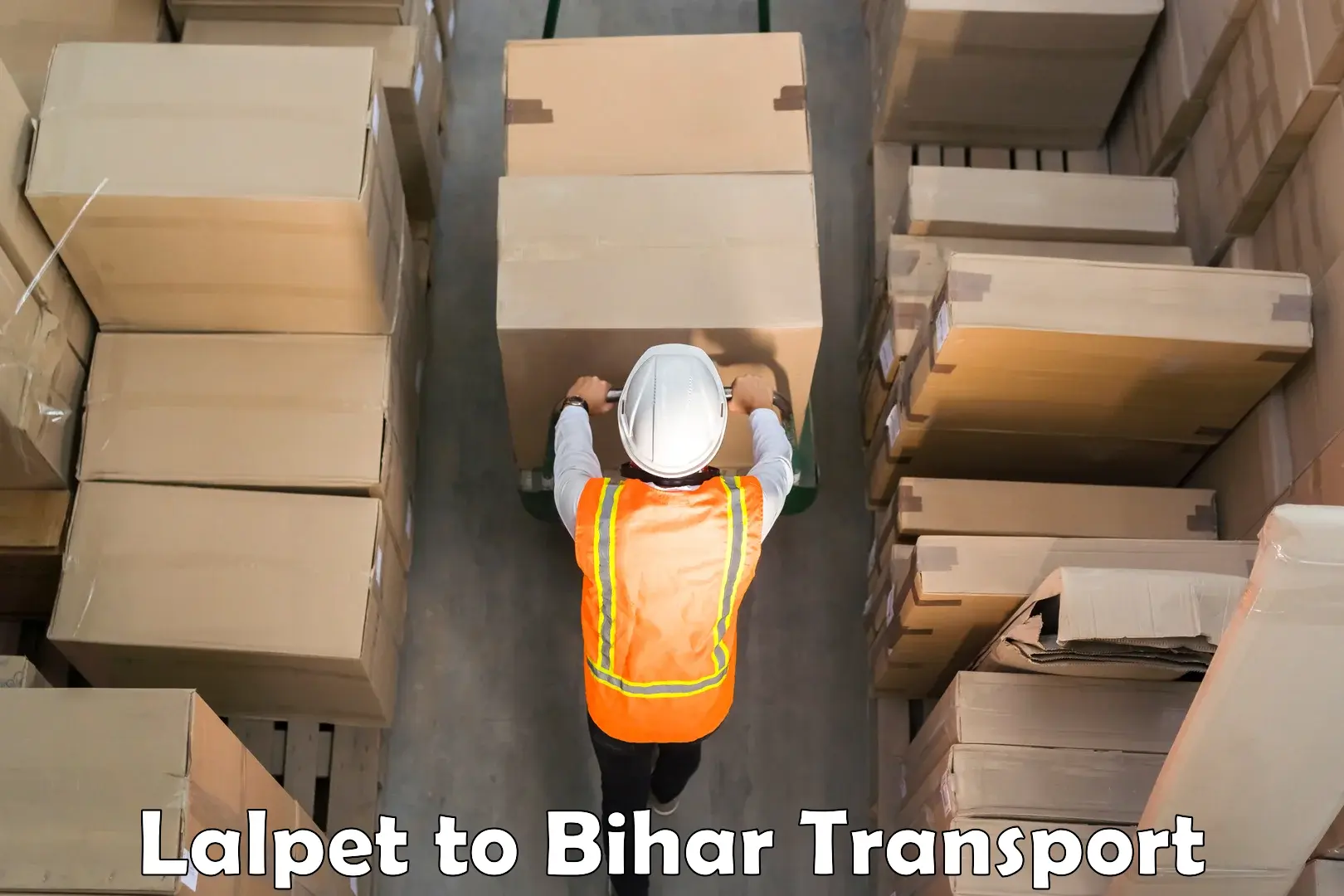 Air cargo transport services Lalpet to Bhabua