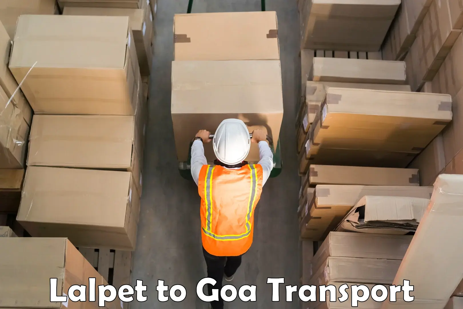 Lorry transport service Lalpet to Vasco da Gama