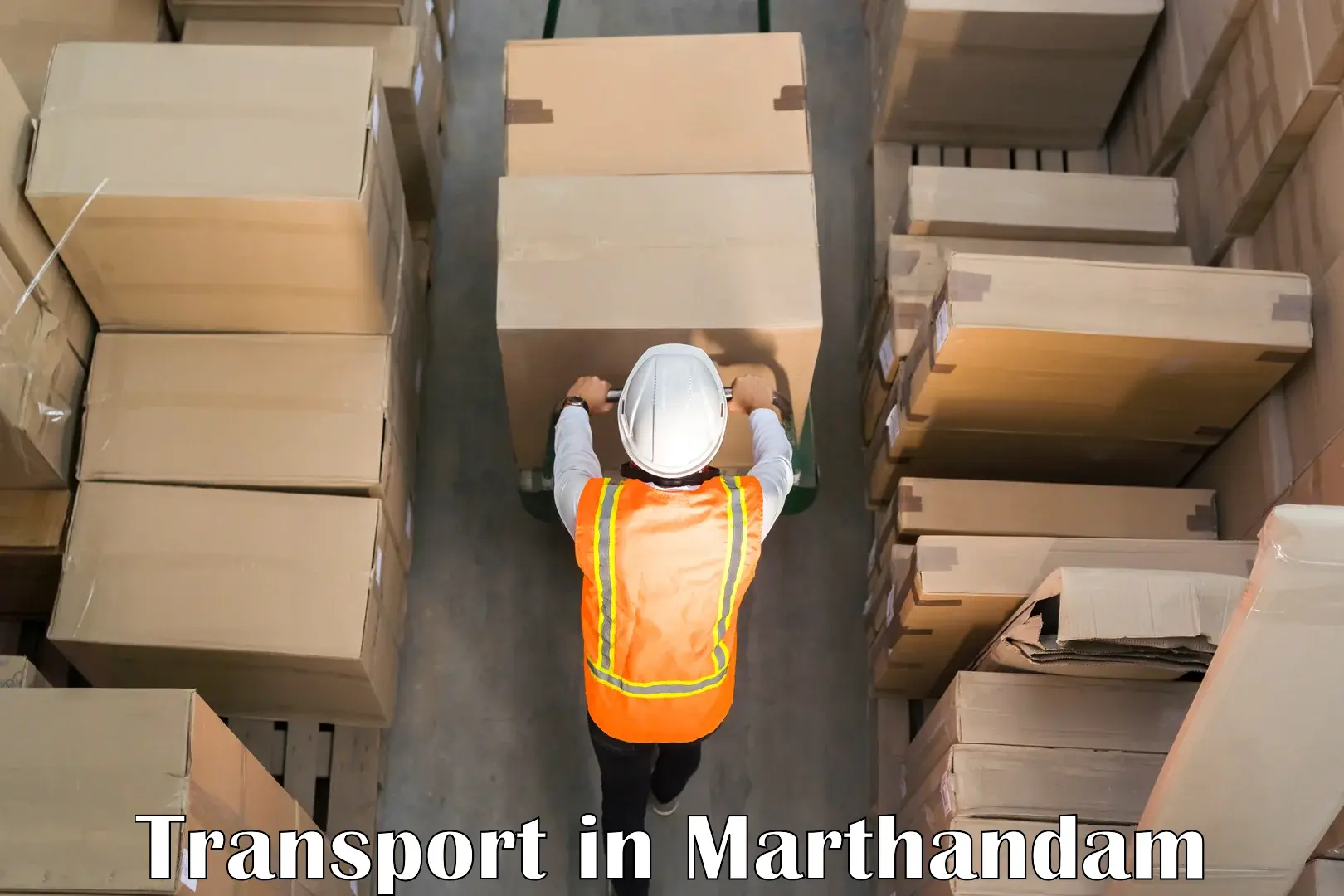 Commercial transport service in Marthandam