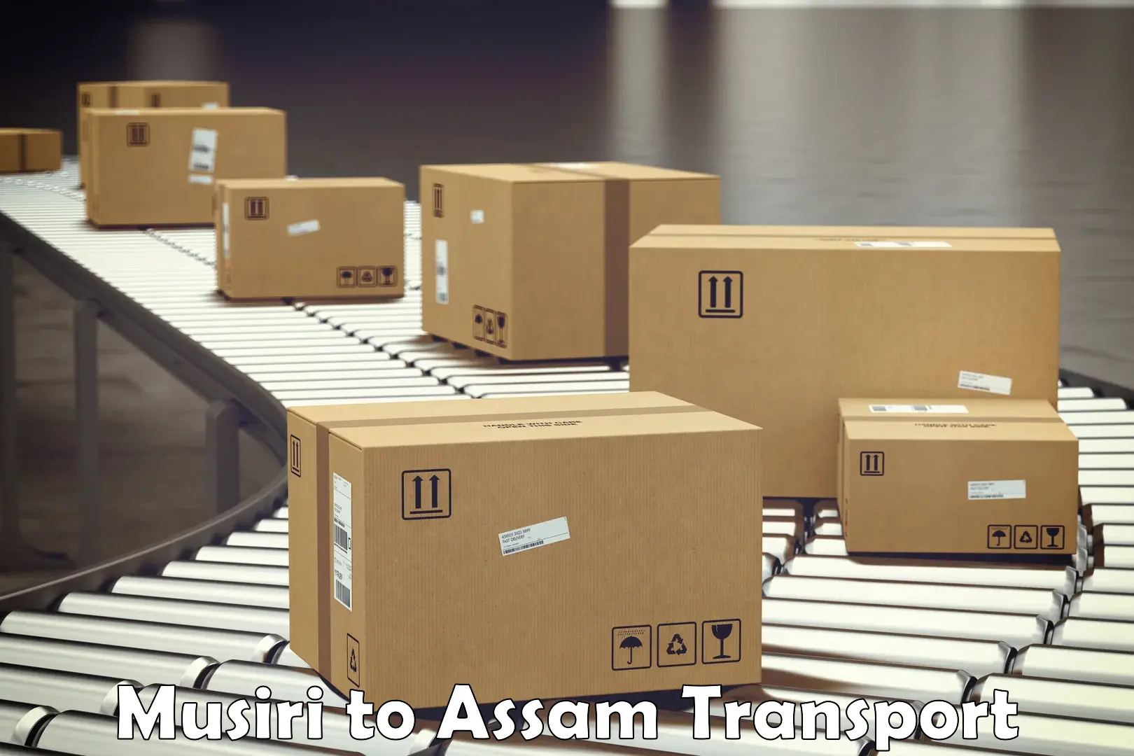 Parcel transport services Musiri to Jamuguri