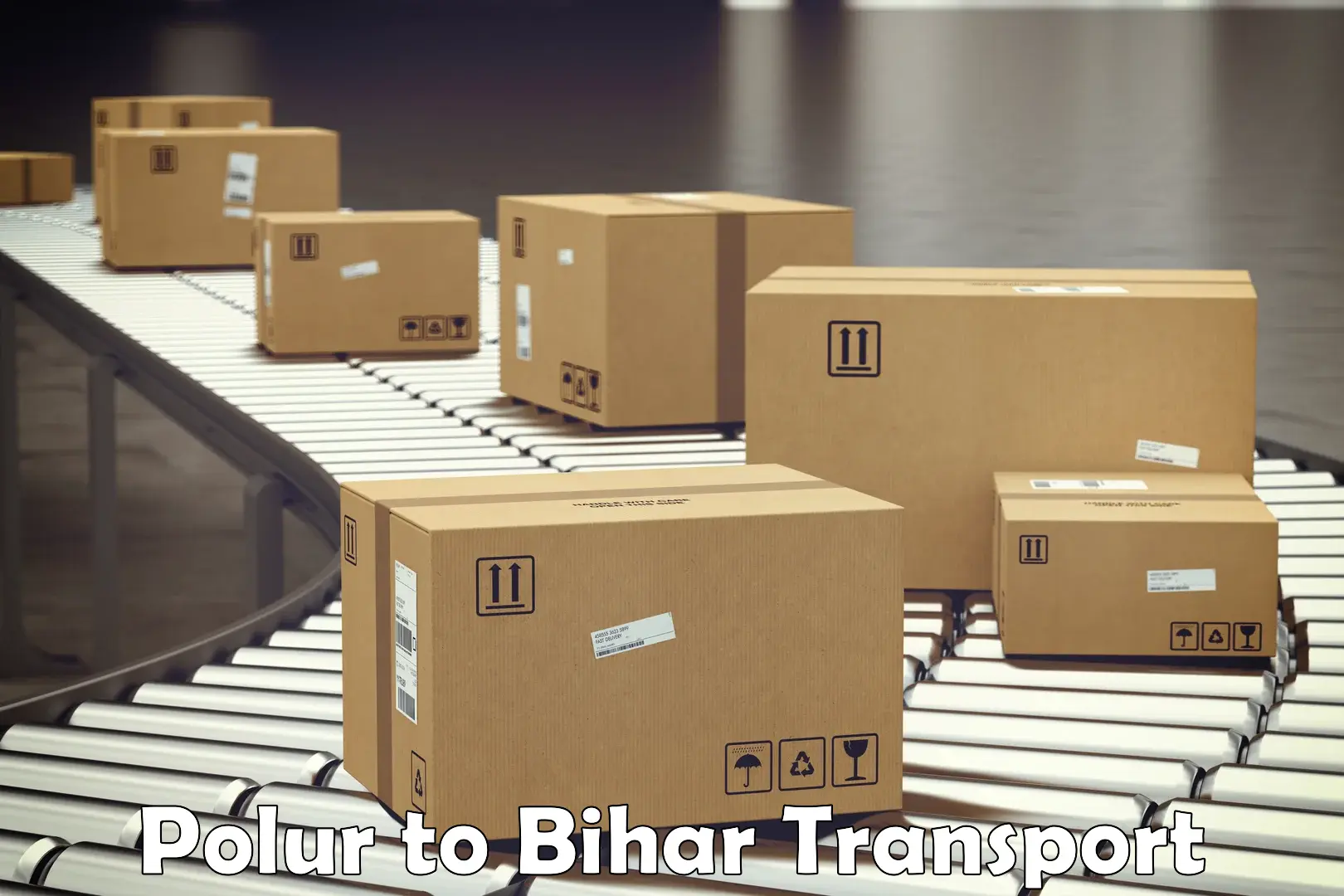 Transport in sharing Polur to Bihar