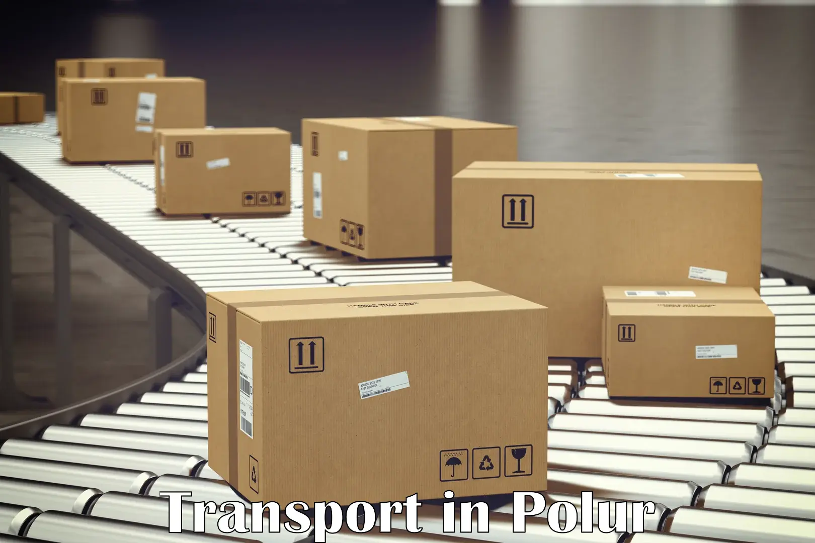 Air freight transport services in Polur