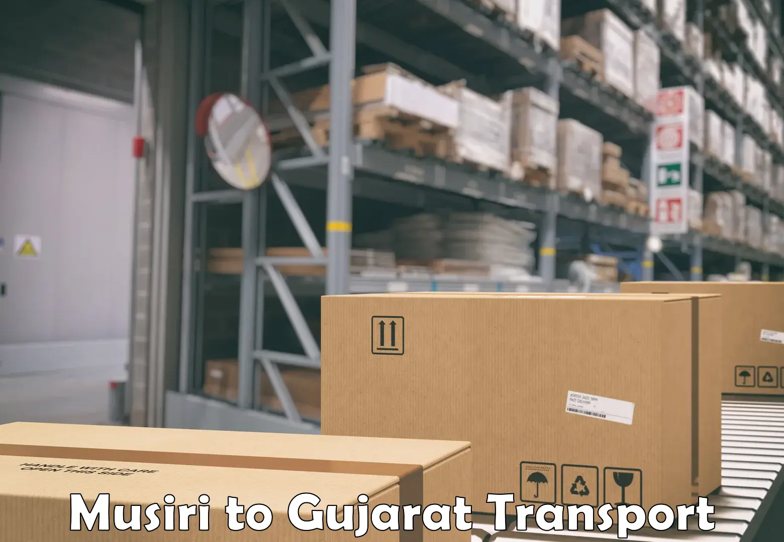 Commercial transport service Musiri to Dholera