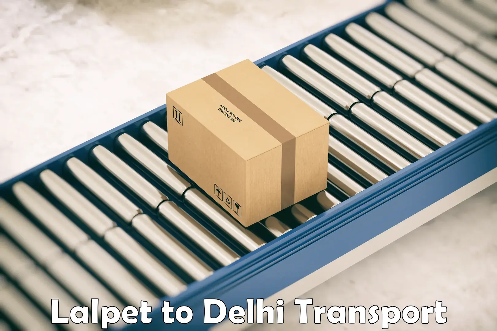 Container transportation services Lalpet to Guru Gobind Singh Indraprastha University New Delhi