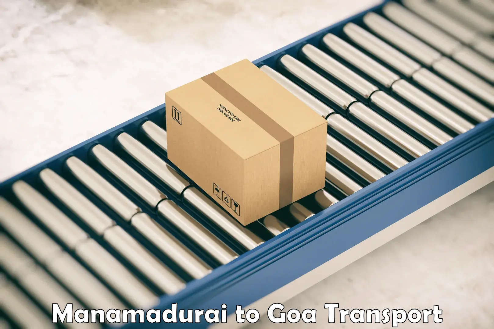 Goods delivery service Manamadurai to Margao