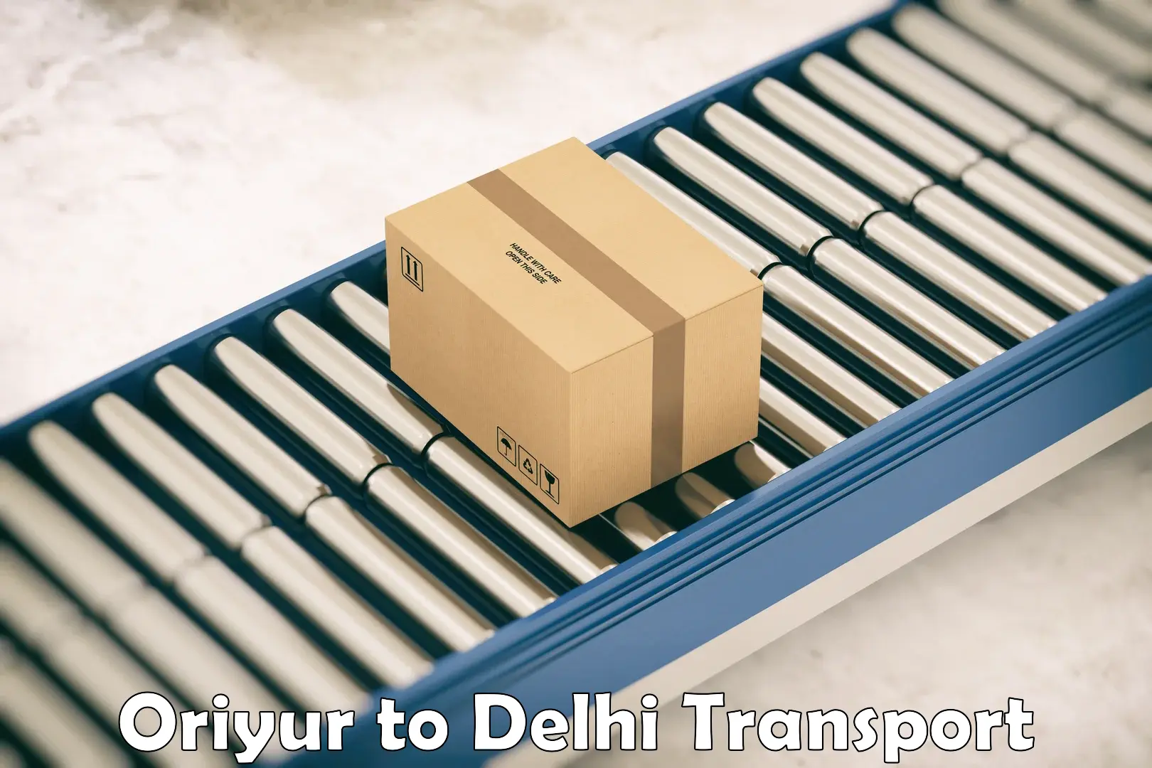 Road transport online services Oriyur to Jamia Millia Islamia New Delhi