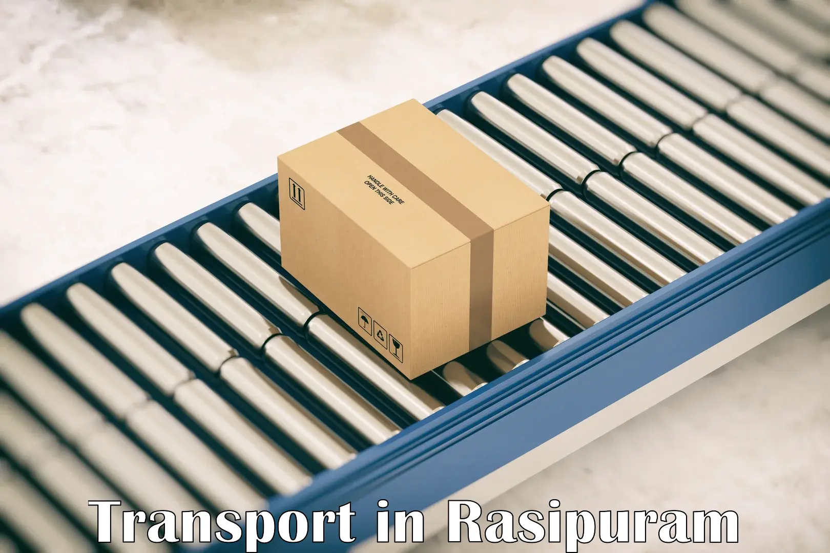 Commercial transport service in Rasipuram