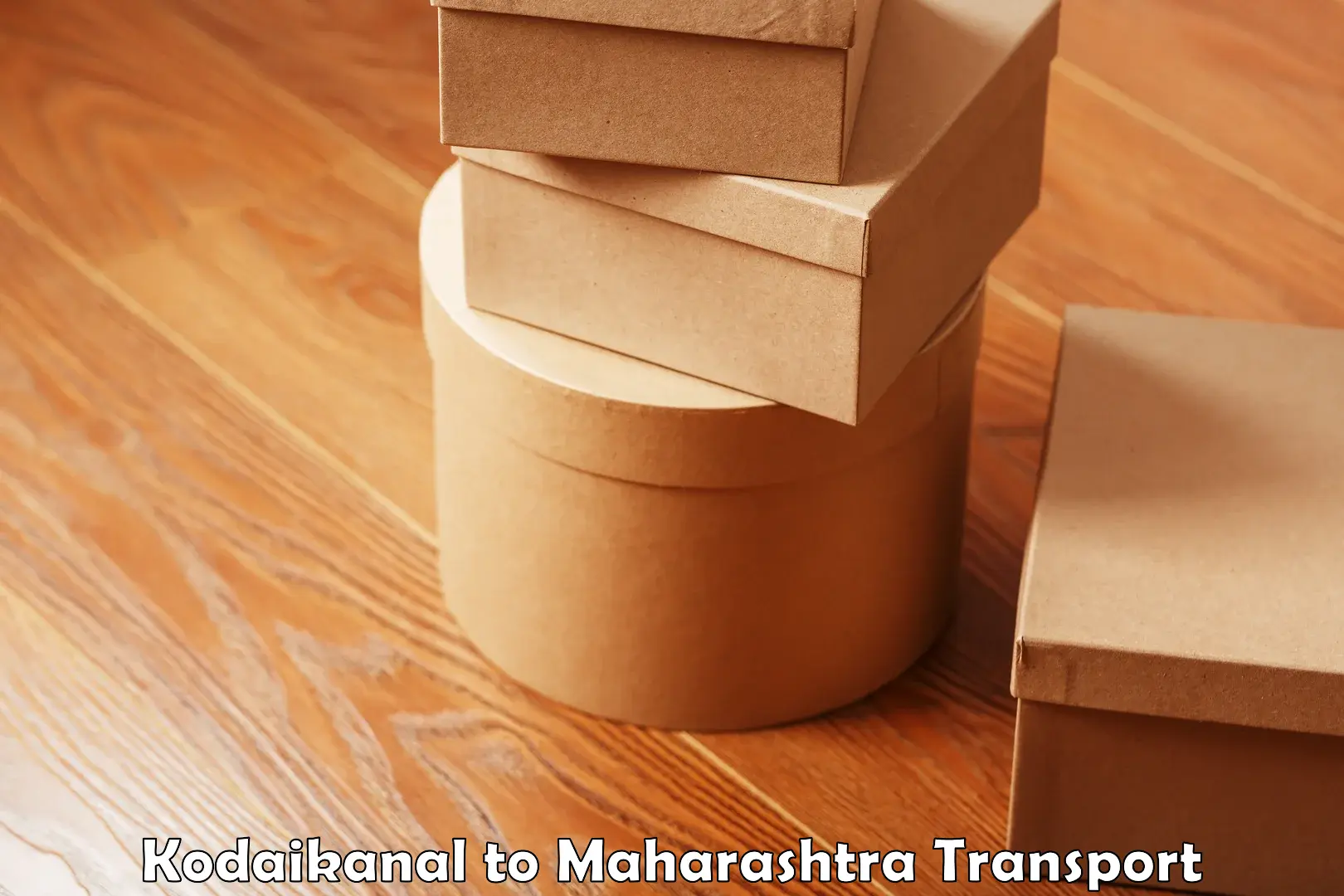 Package delivery services Kodaikanal to Maharashtra