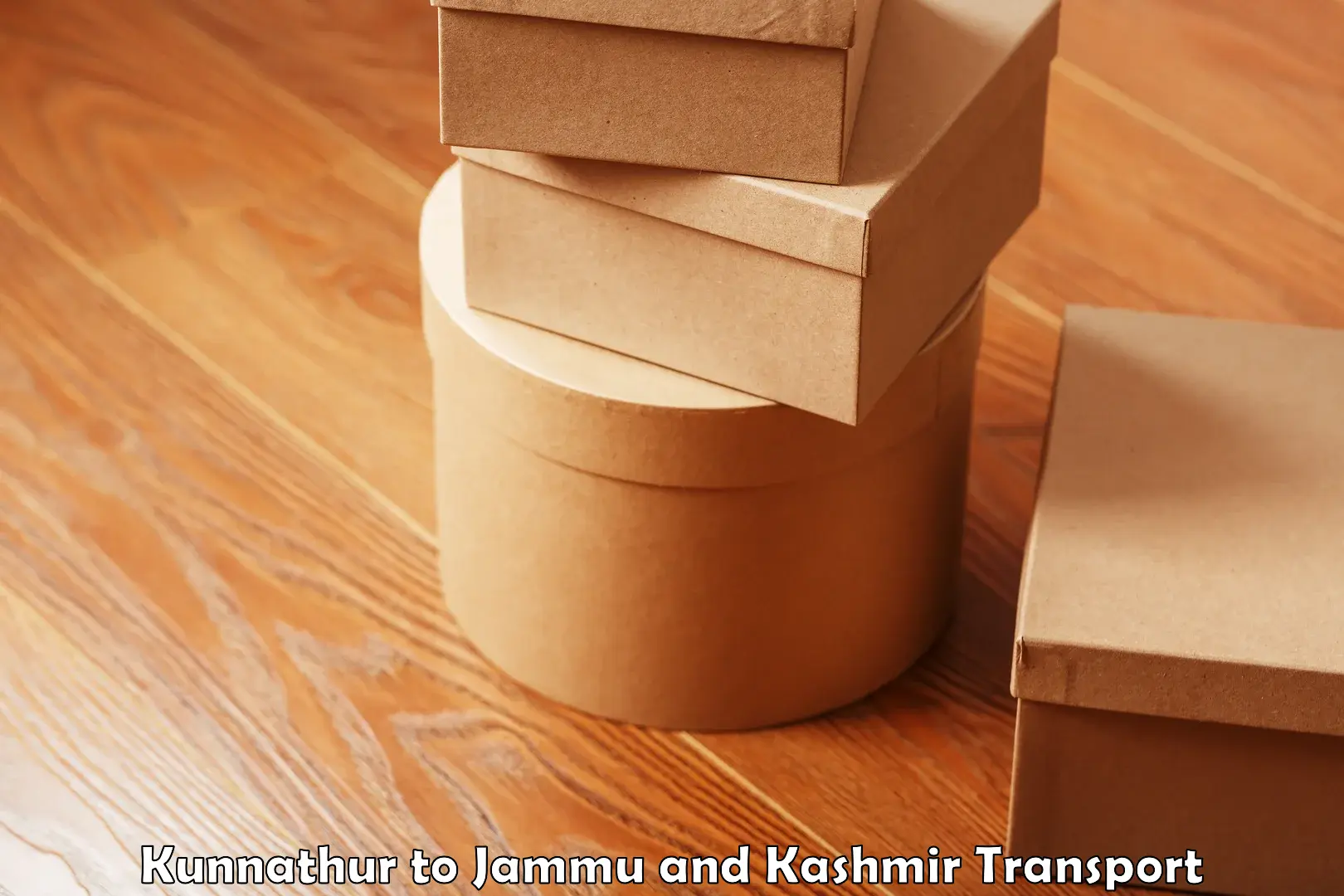 Cargo transportation services in Kunnathur to Jammu and Kashmir
