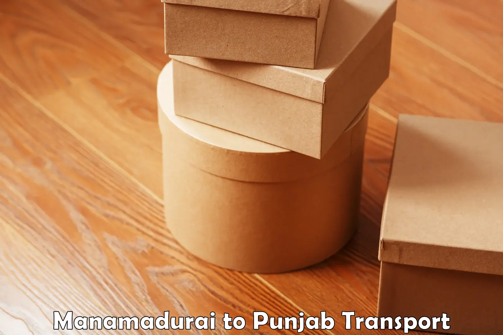 Goods delivery service Manamadurai to Kapurthala