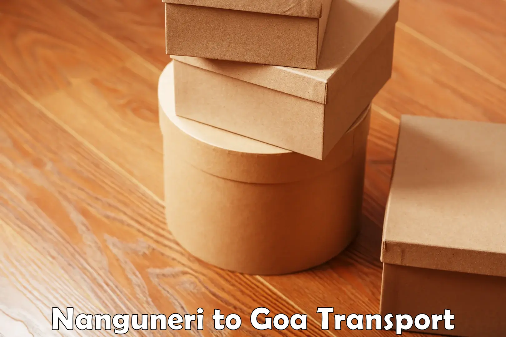 Goods delivery service Nanguneri to IIT Goa
