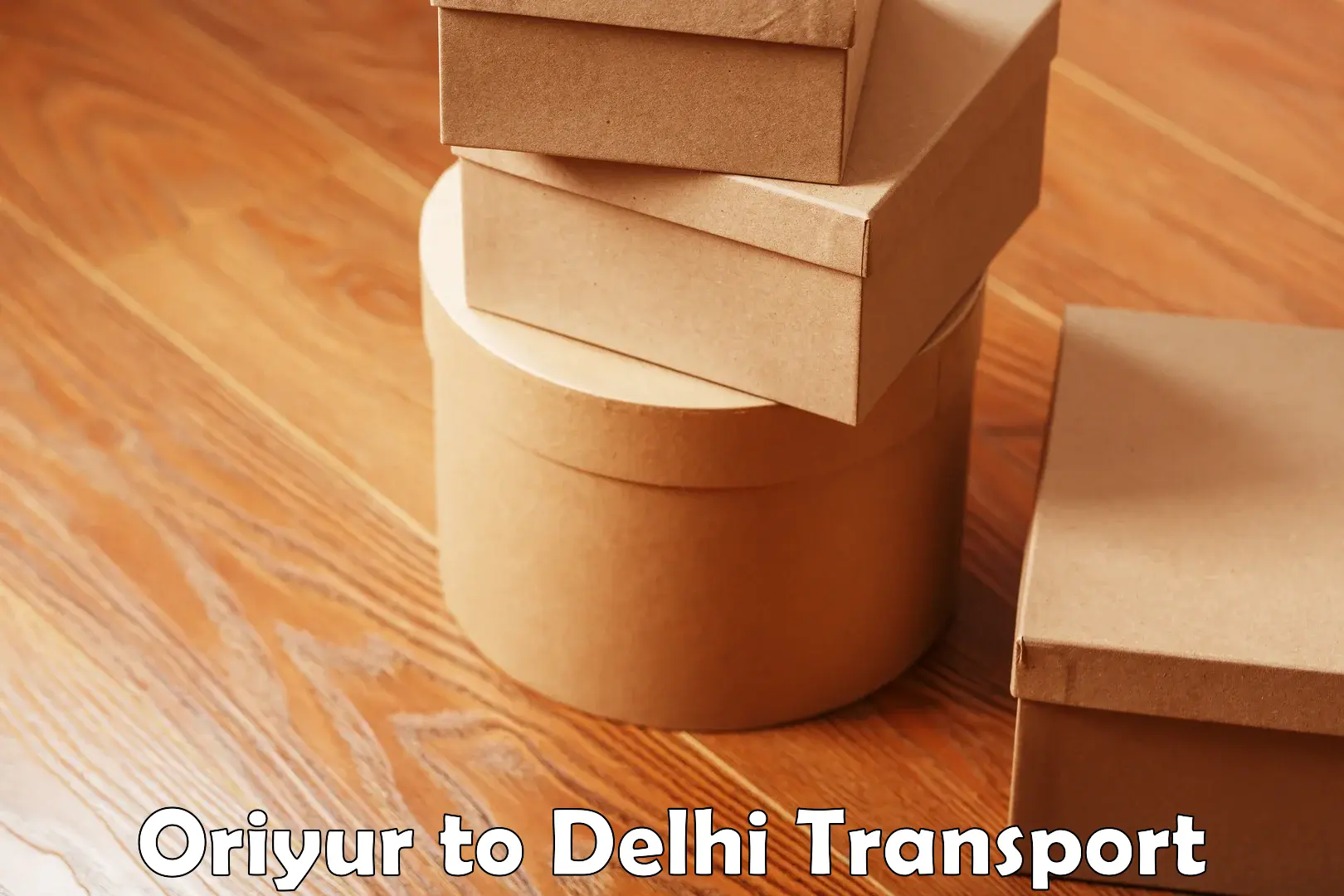 Daily parcel service transport Oriyur to NCR