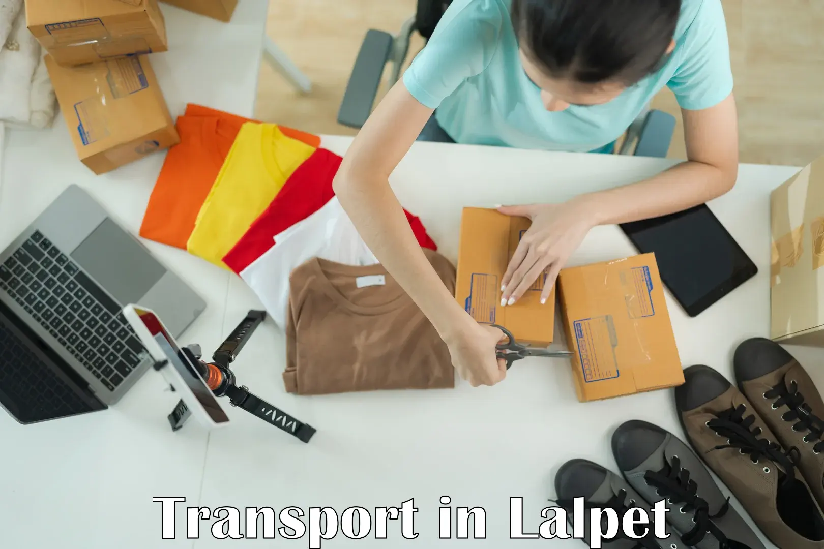 Parcel transport services in Lalpet